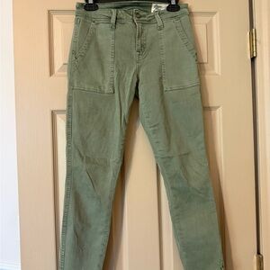 Women's Green Jeans